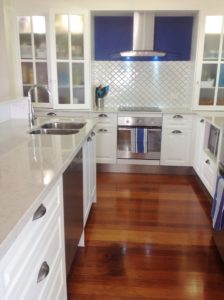 traditional white kitchen